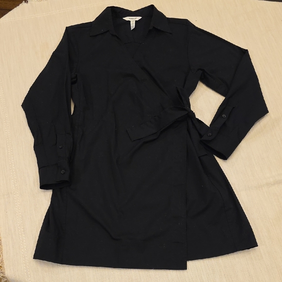 SPANX The Best Poplin Wrap Dress - Picture 2 of 11
